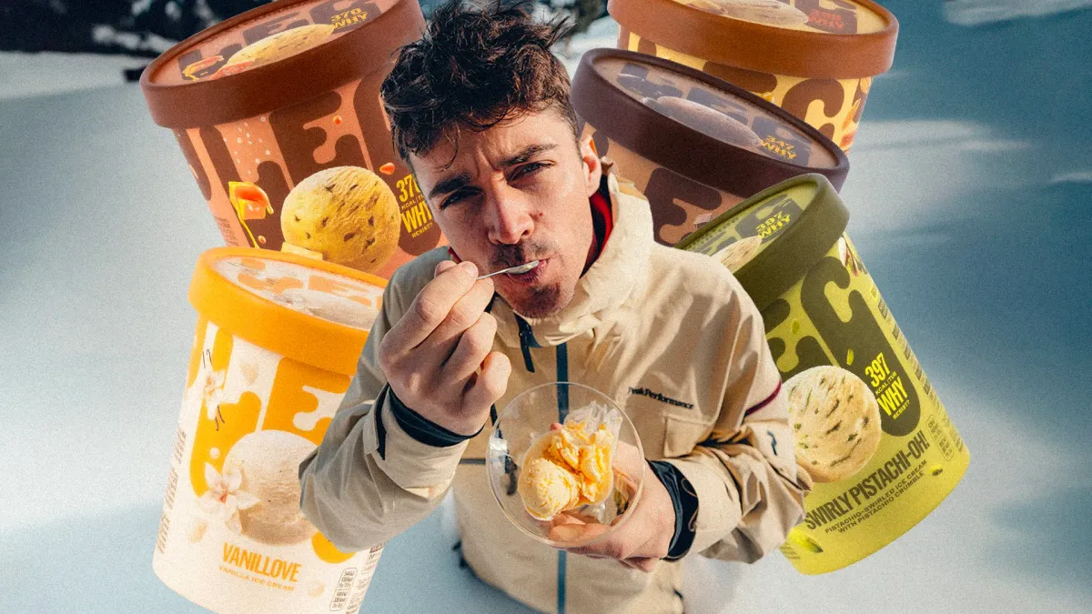 Charles Leclerc and the Growing Trend of Celebrity-Backed Ice Cream Brands.