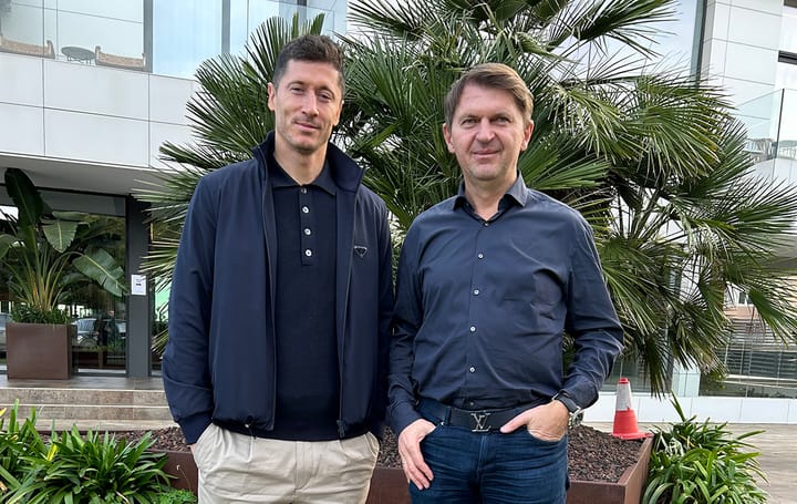 Athlete Tech Investor: Robert Lewandowski.